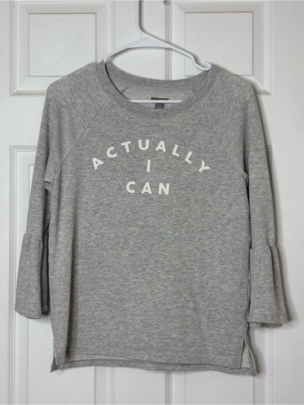 Aerie Light Gray Crewneck Sweatshirt